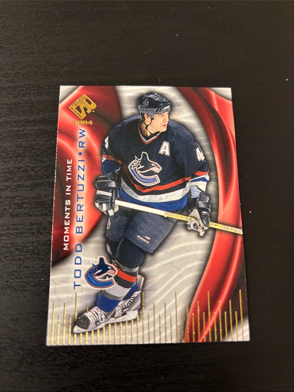 Todd bertuzzi nhl trading card